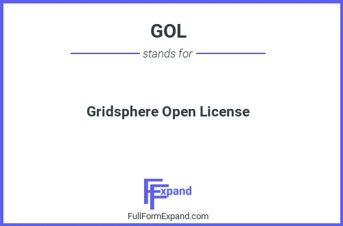 Full form of GOL