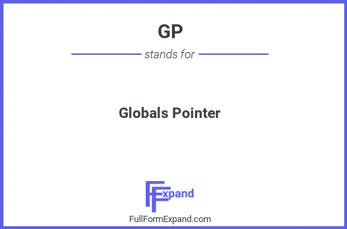 Full form of GP