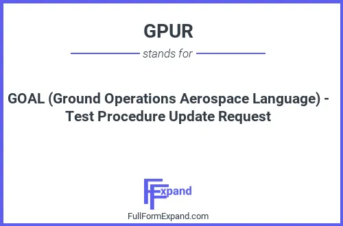 Full form of GPUR