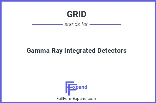 Full form of GRID