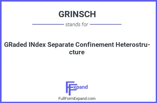 Full form of GRINSCH