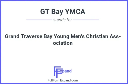 Full form of GT Bay YMCA