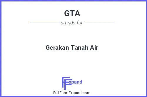Full form of GTA