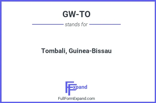 Full form of GW-TO