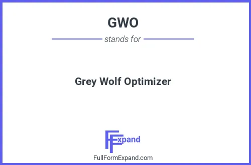 Full form of GWO