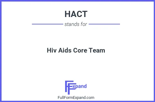 Full form of HACT