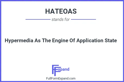 Full form of HATEOAS