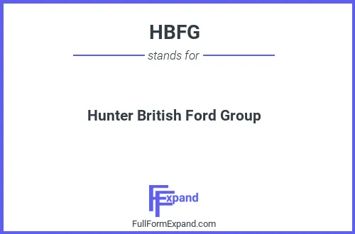Full form of HBFG