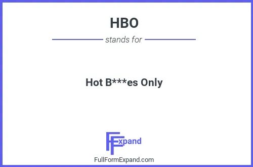 Full form of HBO