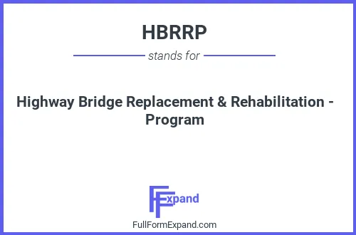 Full form of HBRRP