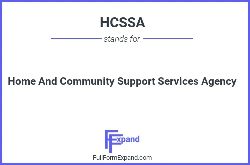 Full form of HCSSA