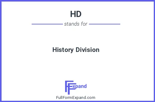 Full form of HD