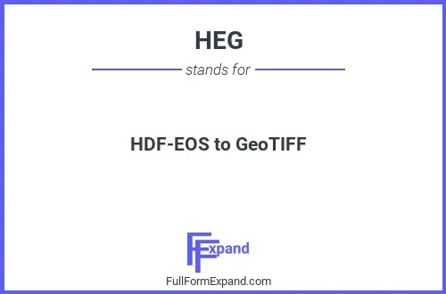 Full form of HEG