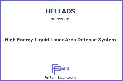Full form of HELLADS