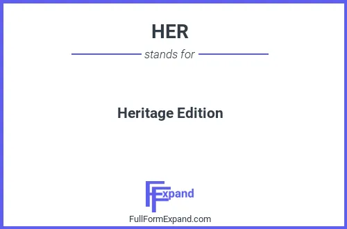 Full form of HER