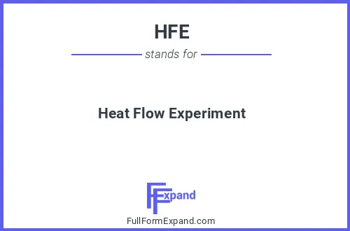 Full form of HFE