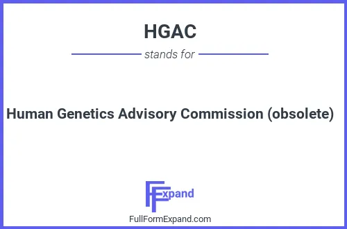 Full form of HGAC