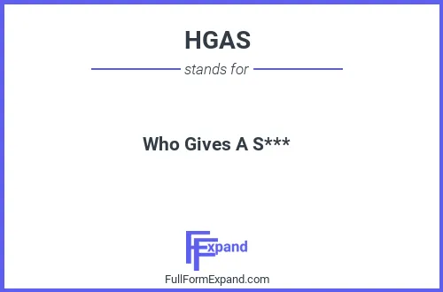 Full form of HGAS
