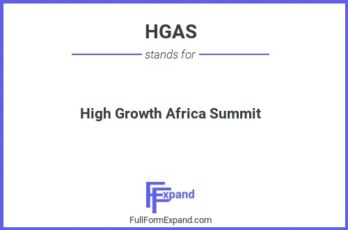 Full form of HGAS