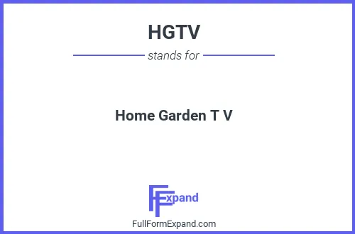 Full form of HGTV