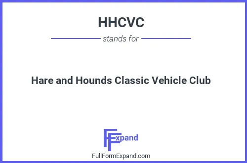 Full form of HHCVC
