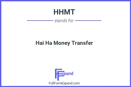 Full form of HHMT
