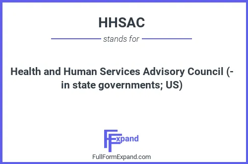 Full form of HHSAC