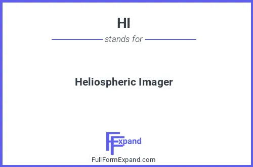 Full form of HI