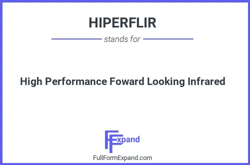 Full form of HIPERFLIR