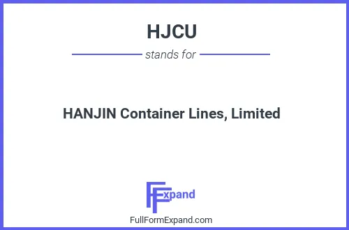 Full form of HJCU