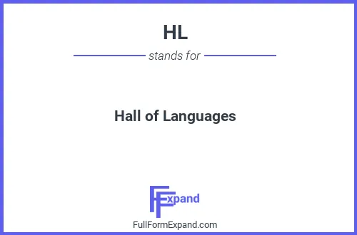 Full form of HL