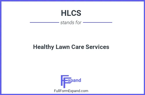 Full form of HLCS