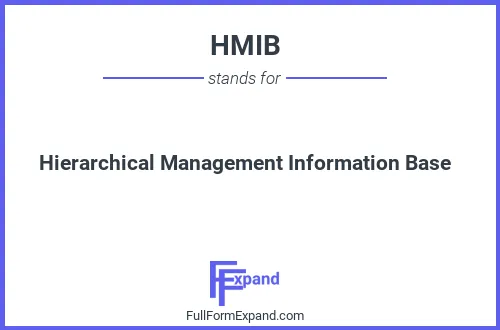 Full form of HMIB