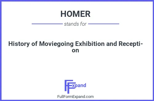 Full form of HOMER