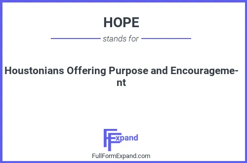 Full form of HOPE