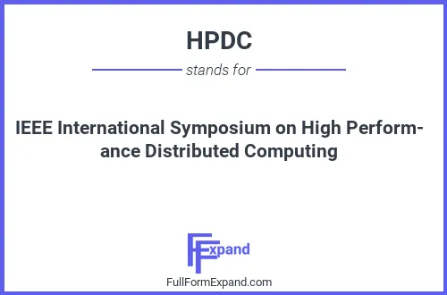 Full form of HPDC