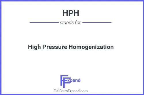 Full form of HPH