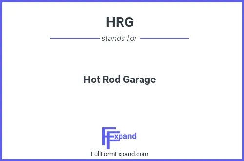 Full form of HRG