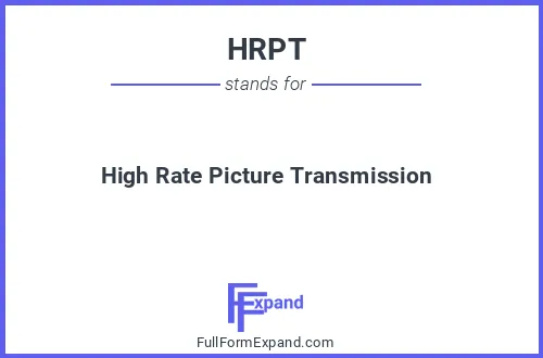 Full form of HRPT