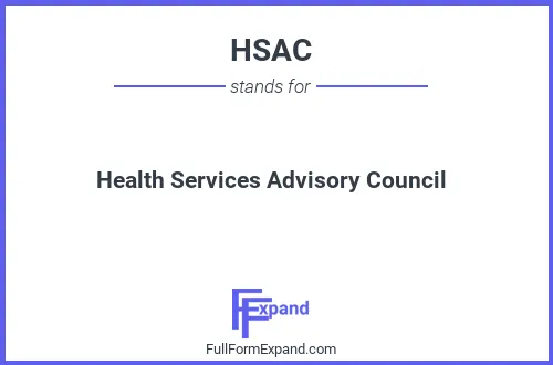 Full form of HSAC