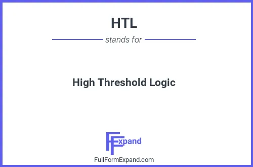 Full form of HTL