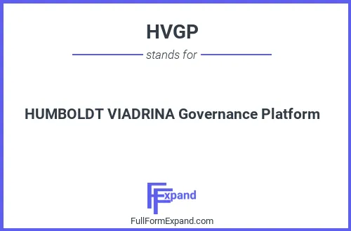 Full form of HVGP