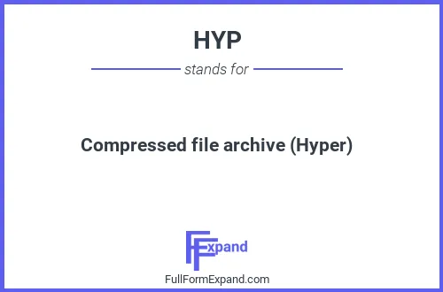 Full form of HYP