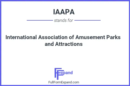 Full form of IAAPA
