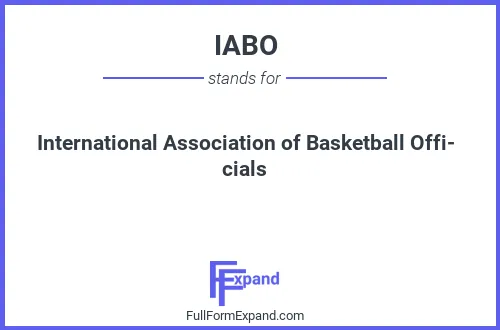 Full form of IABO