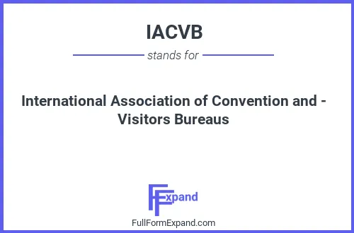 Full form of IACVB