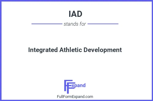 Full form of IAD