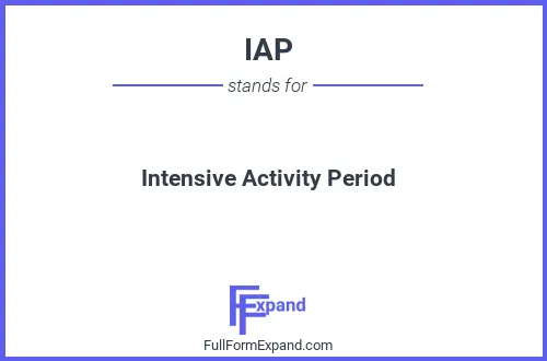 Full form of IAP