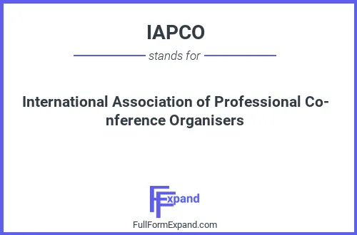 Full form of IAPCO