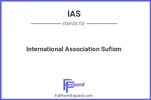 Full form of IAS